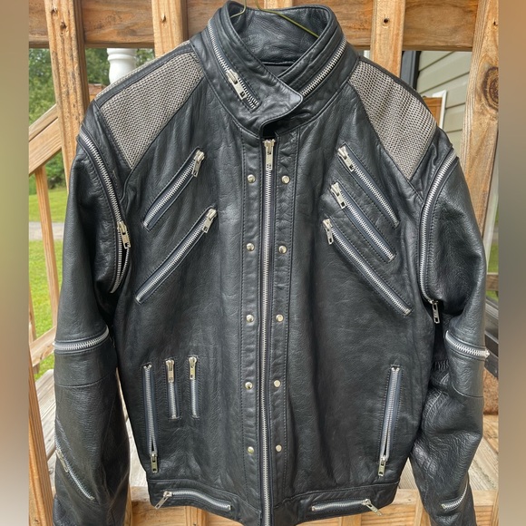 Vintage Other - Vintage Micheal Jackson Beat It leather jacket size small